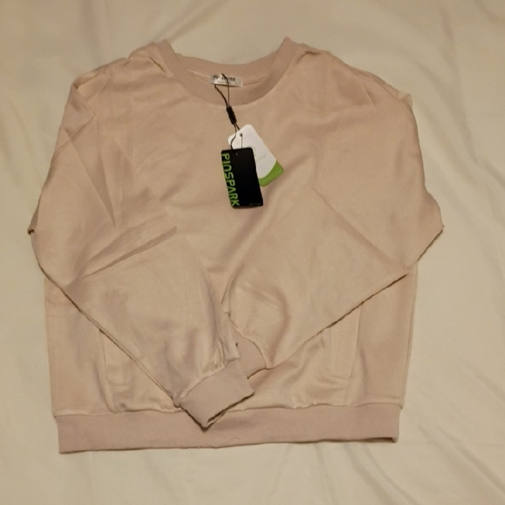 Basixx Women's Cream Lounge Set - Picture 3 of 5